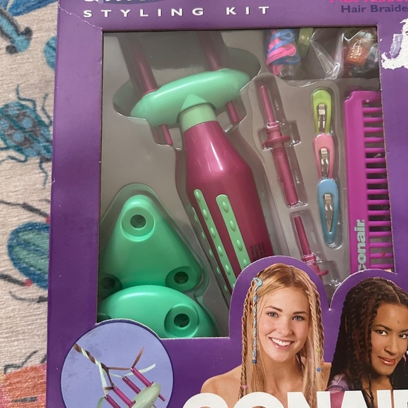 Unopened 90s CONAIR Quick Braid kit - Picture 2 of 4